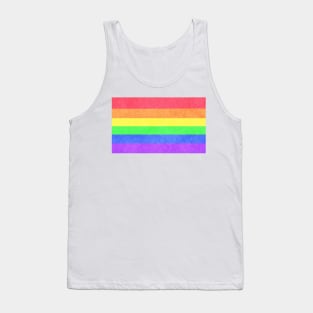 Shimmer Gay Pride Flag Tank Top